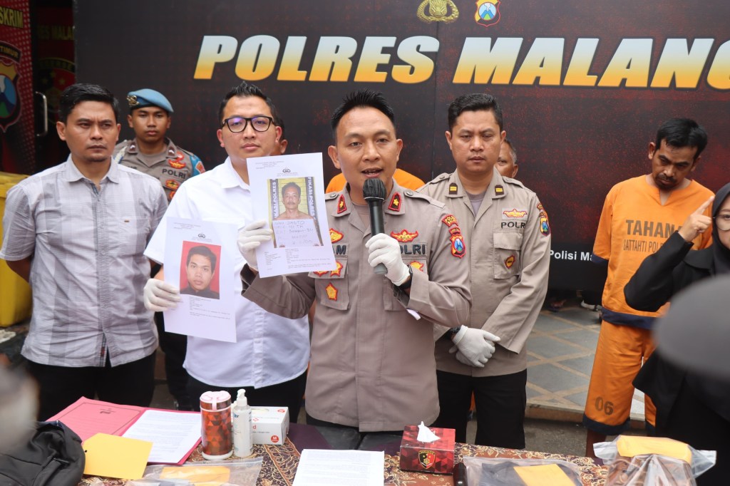 Polres Malang Amankan 4 Tersangka Perampokan di Kalipare, Dua DPO&nbsp;Dikejar