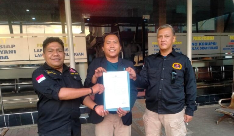 Ketua Advokasi Bersama DPD GRIB JAYA Jatim Datangi Polres Pasuruan Terkait Pengerusakan Logo&nbsp;Ormas