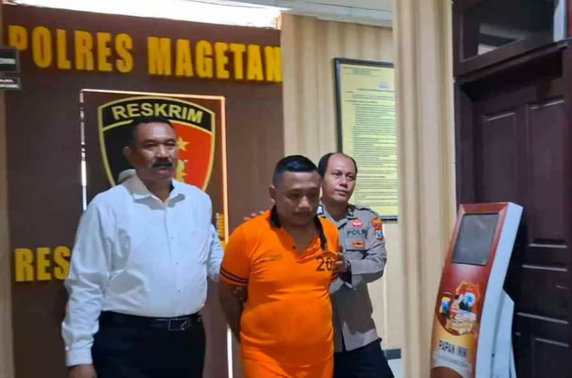 Pria asal Boyolali Ngutil Uang di ATM Magetan