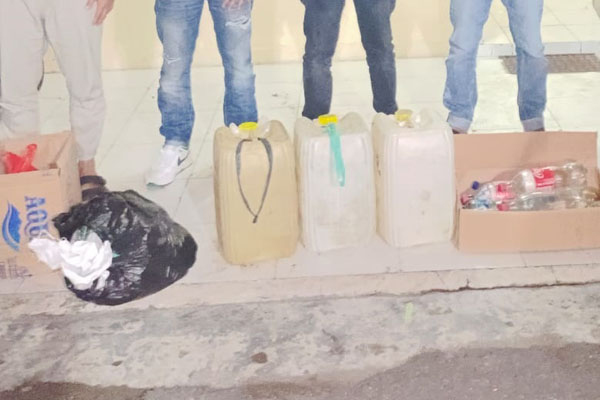 Satresnarkoba Polres Kotamobagu Sita Ratusan Liter Miras Tanpa Izin