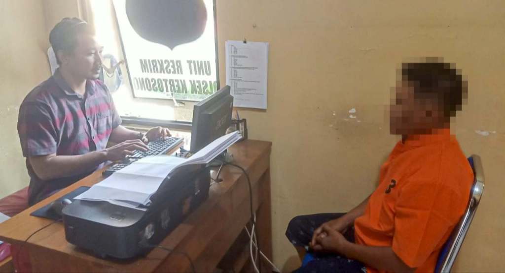 Satu Pencuri di Toko Emas Kertosono Nganjuk Ditangkap, Satu Masih Buron