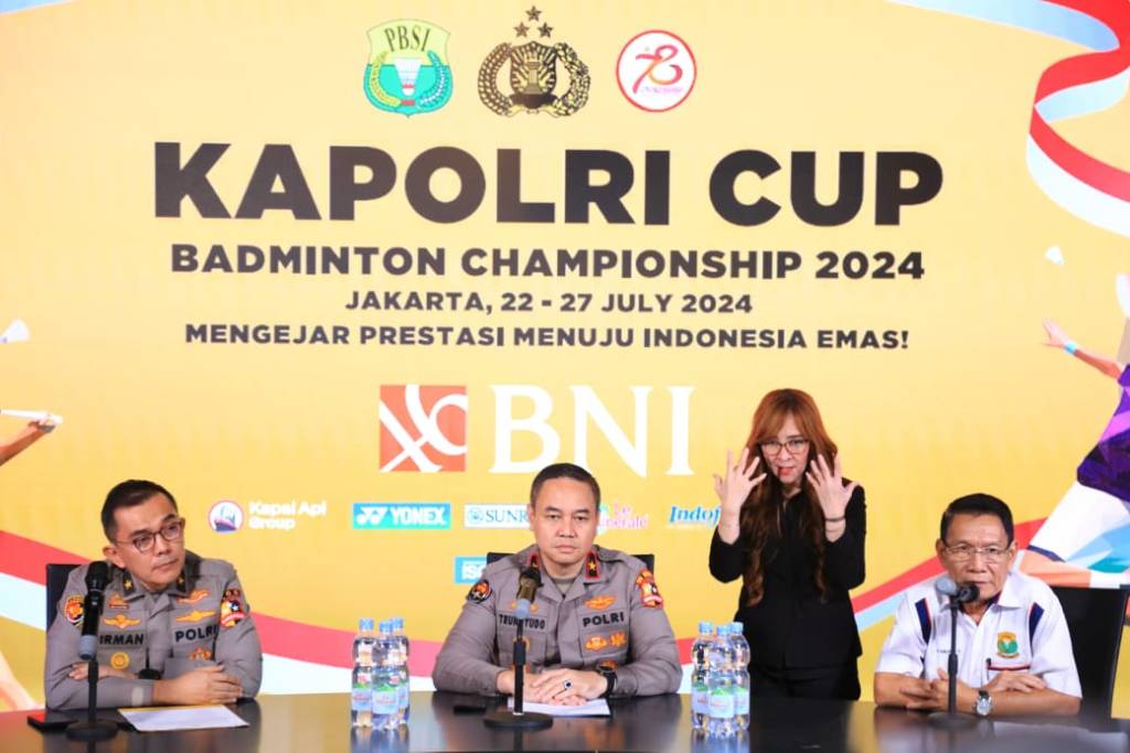 Polri Gelar Kejuaraan Badminton Kapolri Cup 2024, Upaya Asah Bibit&nbsp;Muda
