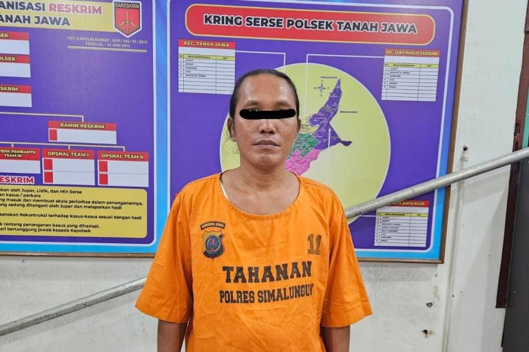 Polsek Tanah Jawa Resor Simalungun Tangkap Pelaku Judi Kim Hongkong di Warung Tuak