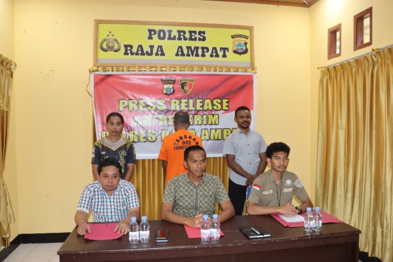 Jauh Dari Istri, Pria di Raja Ampat Cabuli Anak