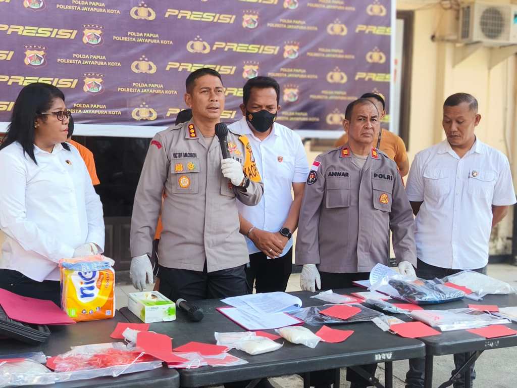 Polisi Ungkap Kasus Narkotika Senilai 2 Miliar Rupiah di Jayapura Kota