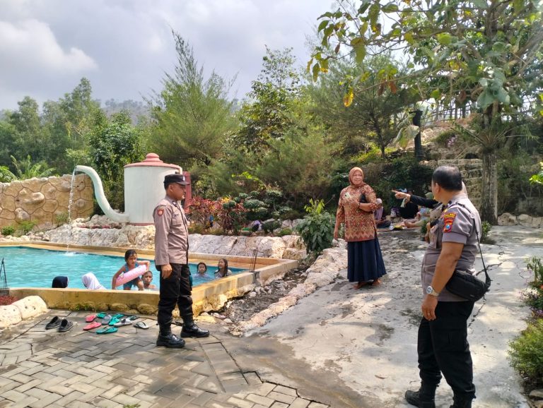 Libur 1 Suro, Jajaran Polres Tulungagung Lakukan Patroli di Tempat Wisata