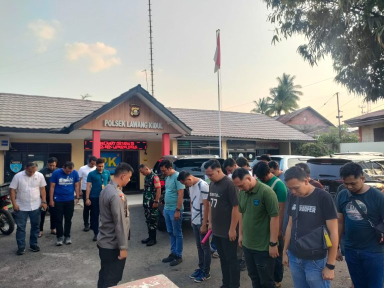 Polres Muara Enim Tertibkan Arena Sabung Ayam di Desa Keban&nbsp;Agung