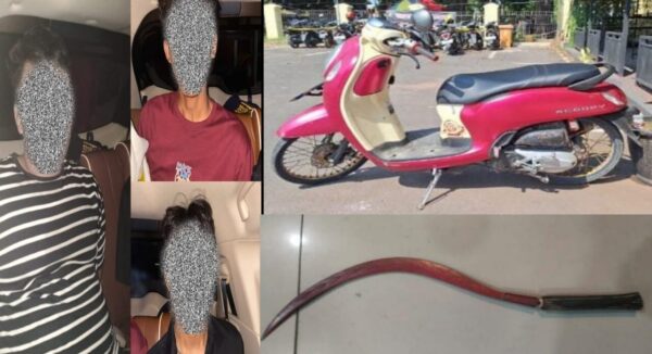 Tiga Pelaku Perampasan Sepeda Motor Dengan Kekerasan Asal Bekasi, Dibekuk Sat Reskrim Polres&nbsp;Subang