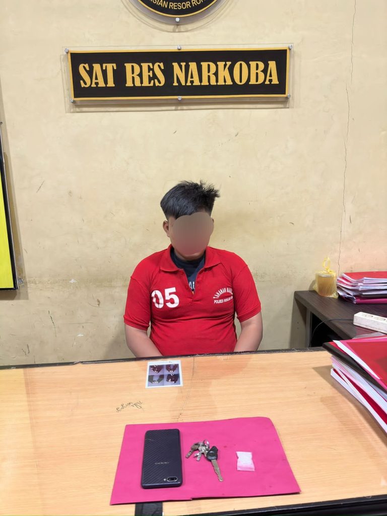 Pemilik Sabu 2,70 Gram Berhasil Diciduk Personil Sat Resnarkoba Polres&nbsp;Rohul