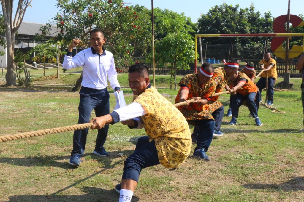 Lomba Antar Kompi Batalyon Kapa 2 Marinir Semarakkan Gebyar HUT Ke-79 RI
