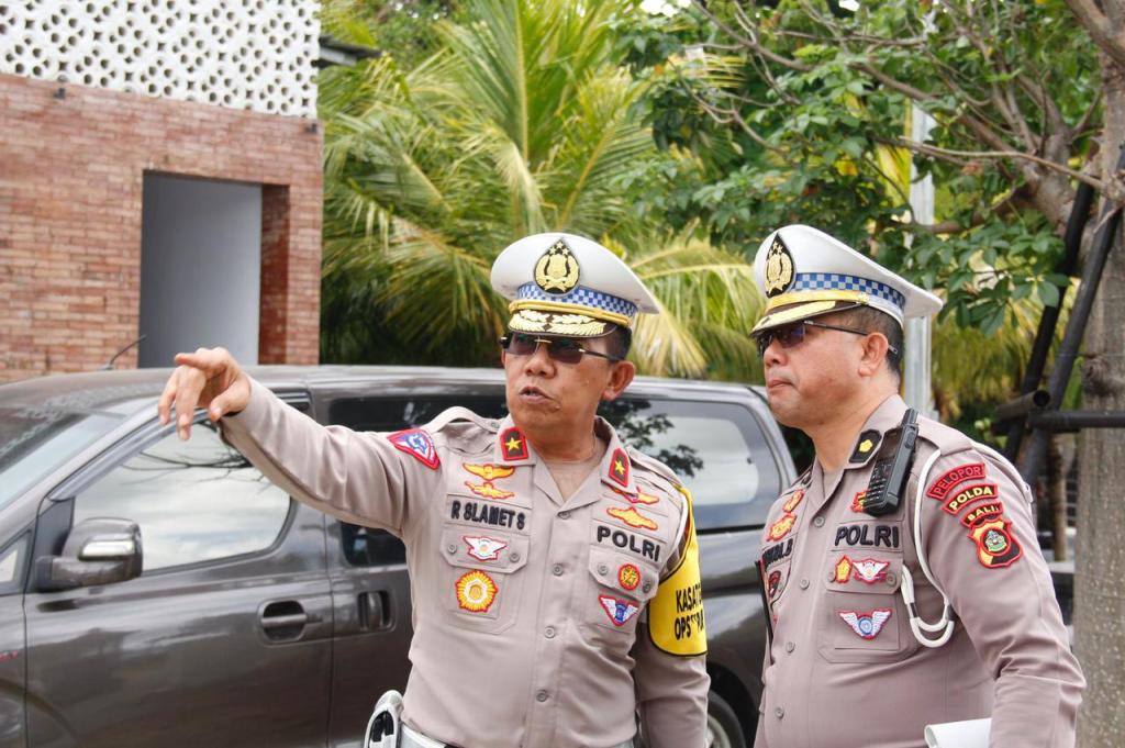 Kawal Pergerakan Tamu VIP-VVIP KTT IAF ke-2 di Bali, Polri Turunkan 1.438 Personel&nbsp;Polantas